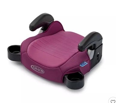 Photo 1 of Diono Solana 2 XL 2022, Dual Latch Connectors, Lightweight Backless Belt-Positioning Booster Car Seat, 8 Years 1 Booster Seat, Pink NEW! LATCH Connect Single Pink