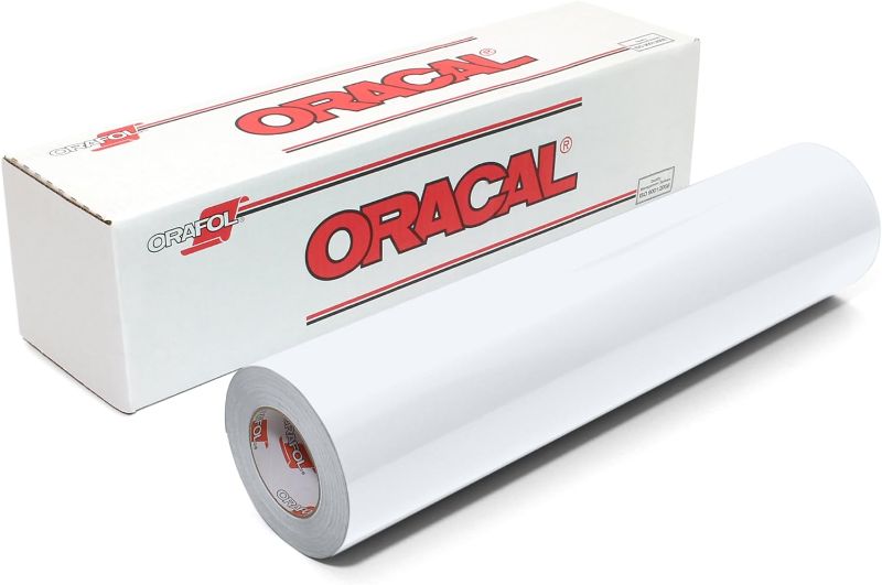 Photo 1 of 
Oracal 651 Glossy Vinyl Roll 24 Inches by 150 Feet - White