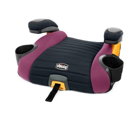 Photo 1 of **STOCK PHOTO FOR REFERENCE ONLY***COLOR IS RED/BLAC**Chicco GoFit Plus Backless Booster Car Seat with Quick-Release Latch, Portable Travel Car Booster Seat for Children 40-110 lbs