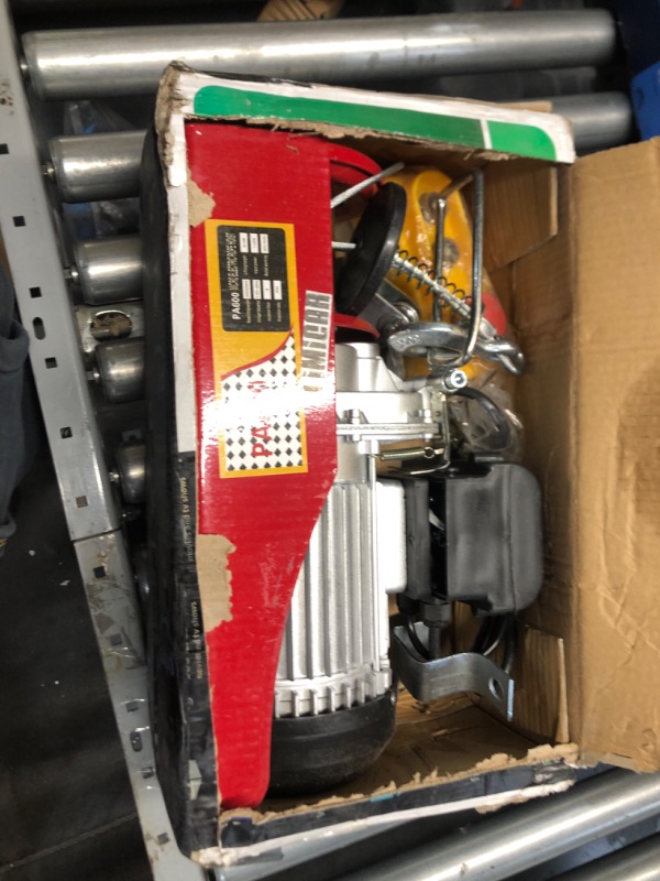 Photo 1 of VEVOR Electric Hoist, 2200LBS, Wireless 2.0 2200LBS Wireless 2.0