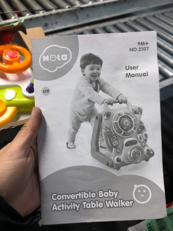 Photo 1 of iPlay, iLearn 3 in 1 Baby Walker Sit to Stand Toys, Kids Activity Center, Toddlers Musical Fun Table, Lights and Sounds, Learning, Birthday Gift for 9, 12, 18 Months, 1, 2 Year Old, Infant, Boy, Girl