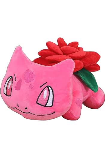 Photo 1 of 8IN Super Soft Pink Rose Plush