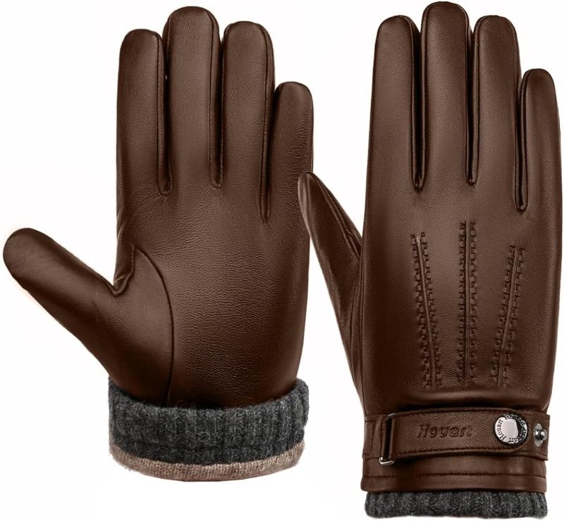 Photo 1 of HOURAT Men's Leather Gloves