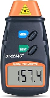 Photo 1 of AGPtek® Professional Digital Laser Photo Tachometer Non Contact RPM Tach