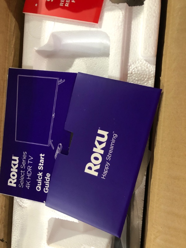 Photo 2 of **SEE NOTES**Roku 75" Select Series 4K HDR Smart RokuTV with Enhanced Voice Remote, Brilliant 4K Picture, Automatic Brightness, and Seamless Streaming Select Series 4K 75"