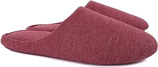 Photo 1 of ofoot Womens Memory Foam Cotton House Slippers Ladies Washable Indoor Bedroom Shoes Non Slip Rubber Outsoles