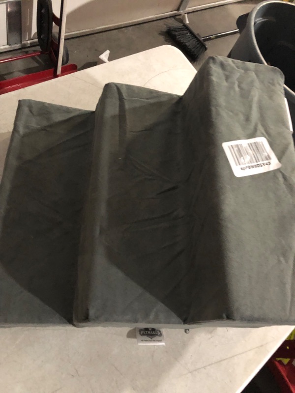 Photo 3 of 3-Step Pet Stairs - Nonslip Foam Gray