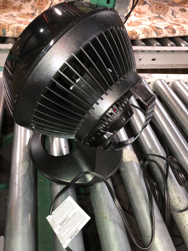 Photo 1 of (PARTS ONLY)(NO RETURNS)
Vornado 460 Whole Room Air Circulator, Small Fan with 3 Speeds, Adjustable Tilt, Easy to Clean, Moves Air 70 Feet, Quiet Fan for Home, Office, Bedroom, Black