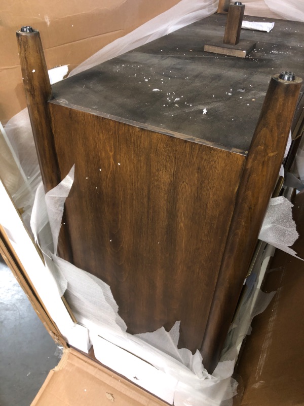 Photo 4 of (minor damage) (see photos)
Origin 21 Westmoreland 48-in Walnut Undermount Single Sink Bathroom Vanity with White Engineered Stone Top
