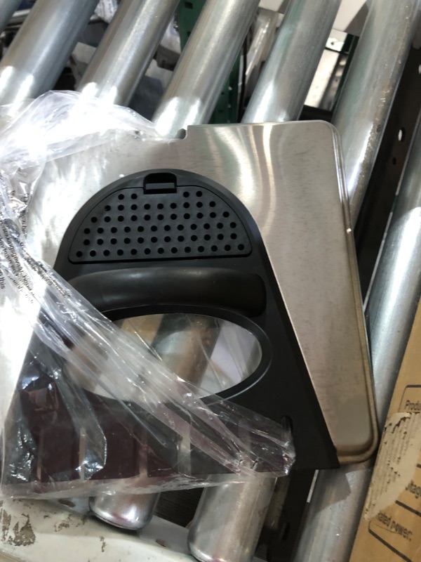 Photo 1 of ***PARTS ONLY NON REFUNDABLE***
Secura 1700-Watt Stainless-Steel Triple Basket Electric Deep Fryer with Timer Free Extra Odor Filter, 4L/17-Cup