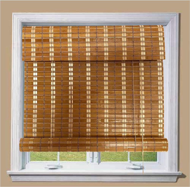 Photo 1 of Amboo  Window Blind Sun Shade, Light Filtering Roller Shades