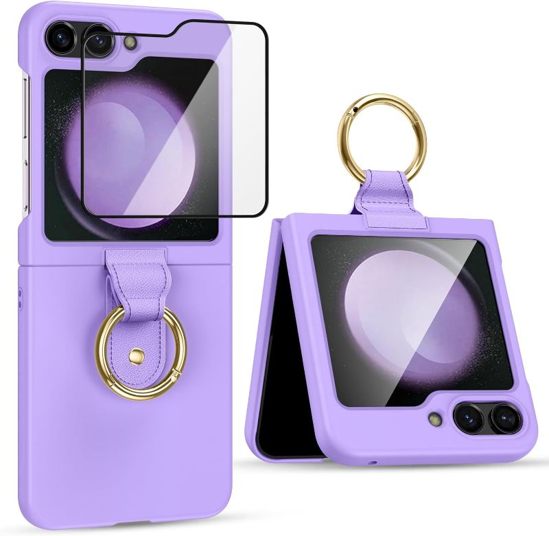 Photo 1 of VEGO Galaxy Z Flip 5 Case with Ring Holder