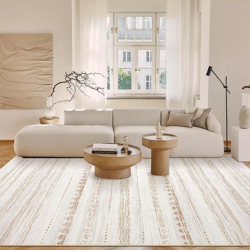 Photo 1 of Area Rug Living Room Rugs: 5x7 Large Soft Machine Washable 