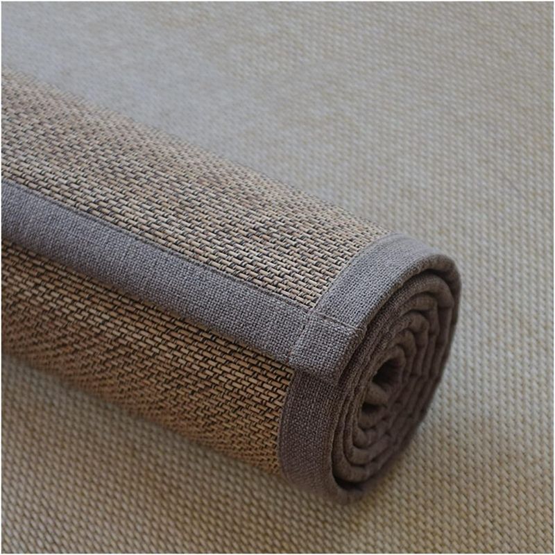 Photo 1 of Large Bamboo Rugs, Natural Fiber Crawling Mat Women Yoga Pad Summer Floor Mat