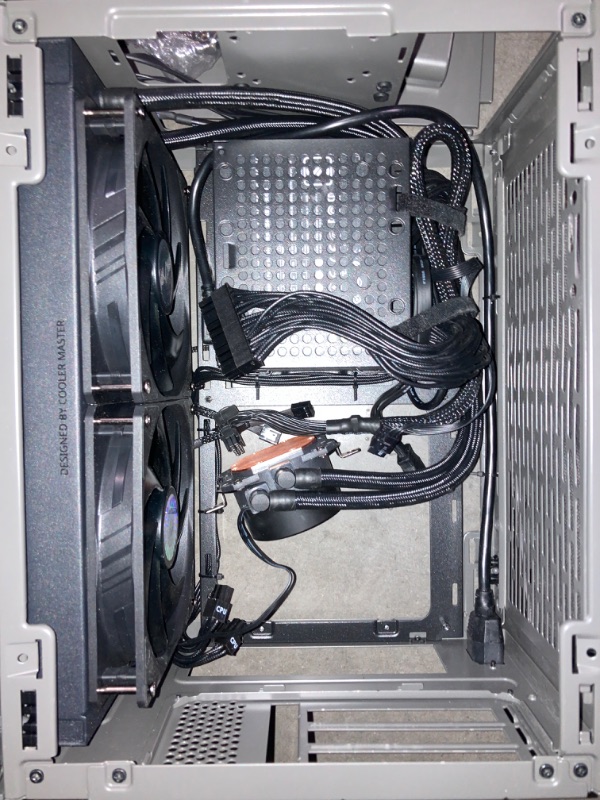 Photo 2 of Cooler Master NR200P MAX SFF Small Form Factor Mini-ITX Case 