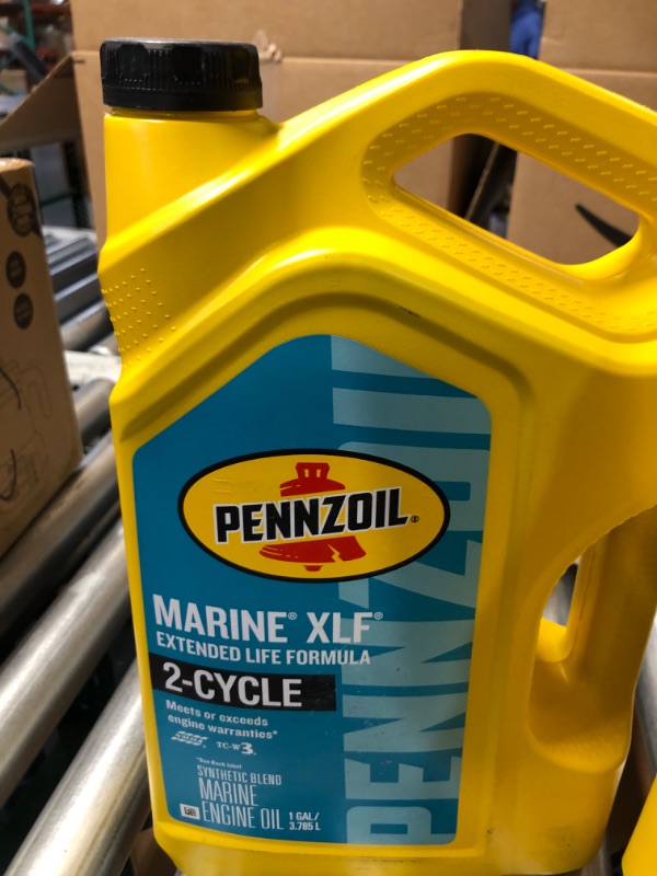 Photo 2 of Pennzoil Marine XLF Extended Life Formula Engine Oil, 1 Gallon