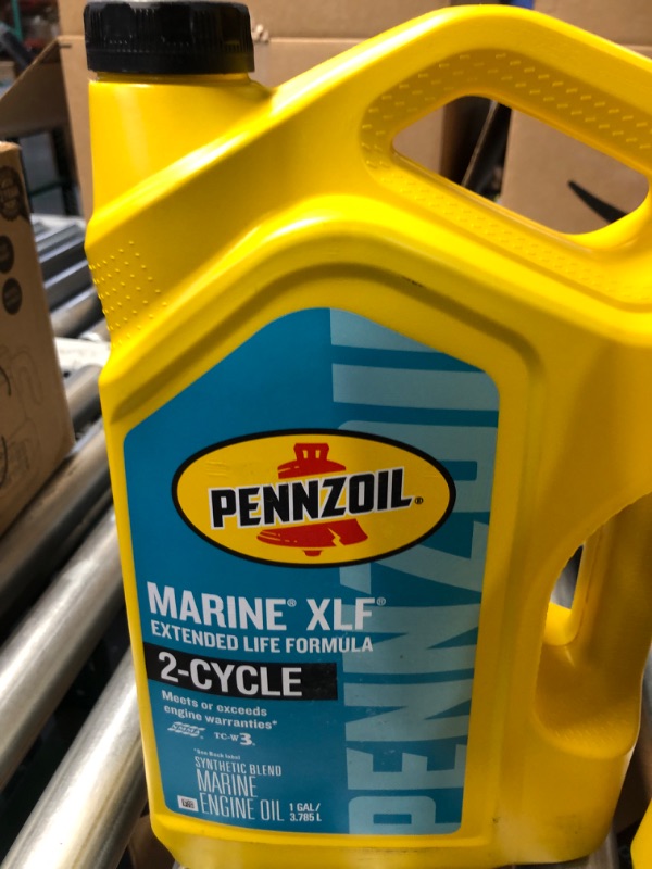 Photo 1 of Pennzoil Marine XLF Extended Life Formula Engine Oil, 1 Gallon