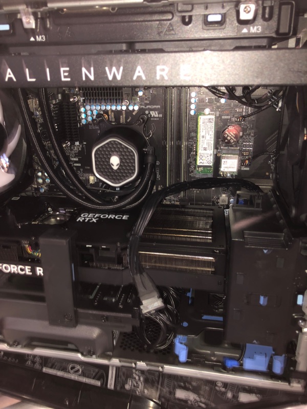 Photo 9 of Alienware Aurora R15 Gaming Desktop - AMD Ryzen 9 7900X, 32GB DDR5 RAM, 1TB SSD + 2TB HDD, NVIDIA GeForce RTX 4080 16GB GDDR6X, Dell Service Included, Windows 11 Home - Black R9-7900X 32 GB RTX 4080