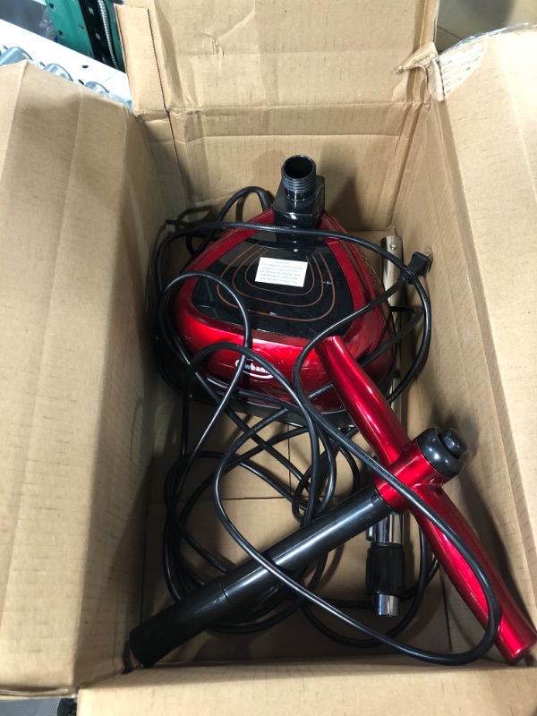 Photo 1 of Ewbank EP170 All-In-One Floor Cleaner, Scrubber and Polisher, Red Finish, 23-Foot Power Cord