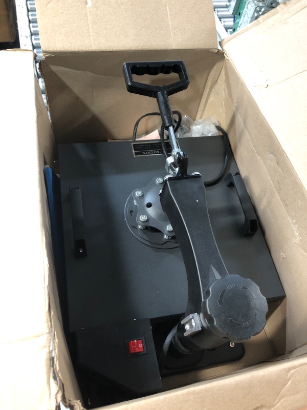 Photo 2 of VEVOR 2 in 1 Heat Press Machine 15x15 Inch, 360° Swing Away Digital Tshirt Press Machine, Clamshell Heat Transfer Sublimation for Printing T-Shirt Hat Cap Pillow Bag 15x15 Inch-2in1