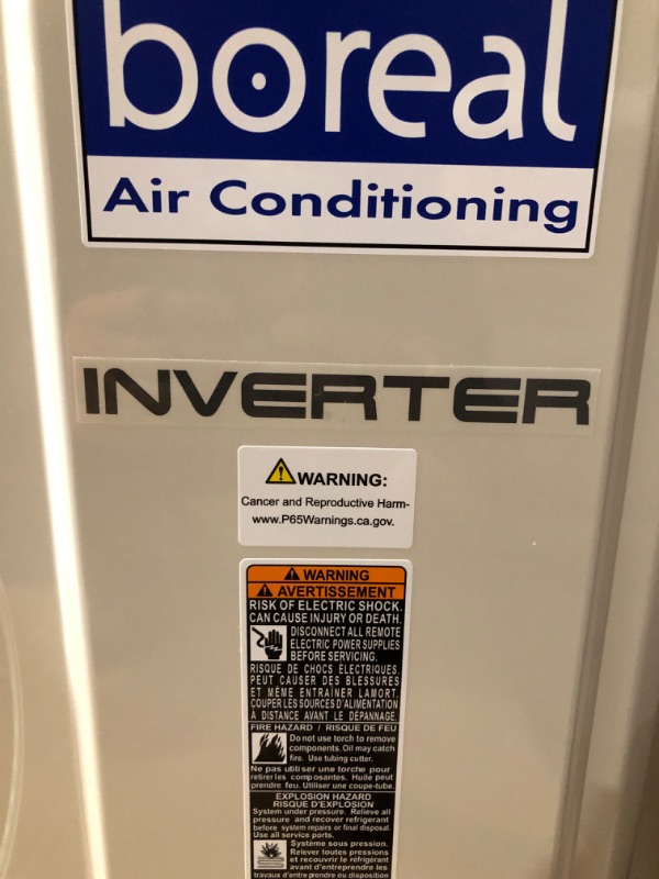 Photo 3 of **BOREAL MINI SPLIT UNIT THIS IS THE OUTDOOR UNIT ONLY NEEDS INDOOR UNIT TO COMPLETE** boreal air conditioning MINI split type outdoor unit 