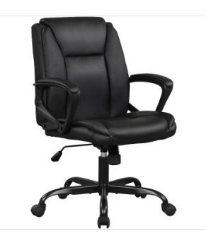 Photo 1 of Home Office Chair Ergonomic Desk Chair PU Leather Task Chair Executive Rolling