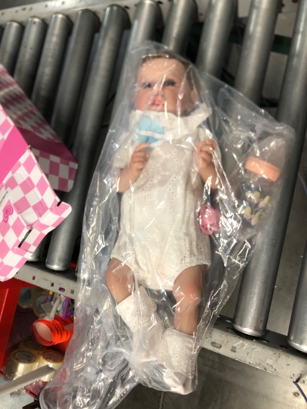 Photo 2 of *****STOCK IMAGE FOR SAMPLE*****
Reborn Baby Dolls Girl, 18 Inch Silicone Reborn Baby, Reborn Baby Dolls Girl Vinyl Silicone Body, Sweet Girl Reborn Baby Dolls with Clothes and Bottles Gift for Kids Age 3+ Sophia