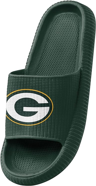 Photo 1 of FOCO NFL Green Bay Packers Cropped Big Logo Slide - Youth - Size (11-12)