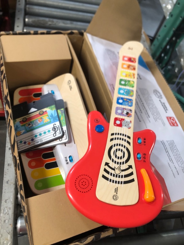 Photo 2 of Baby Einstein Together in Tune Piano & Guitar Bundle, Safe Wireless Wooden Musical Toddler Toys, Magic Touch, 6 Months+ Connected Guitar & Piano Gift Set