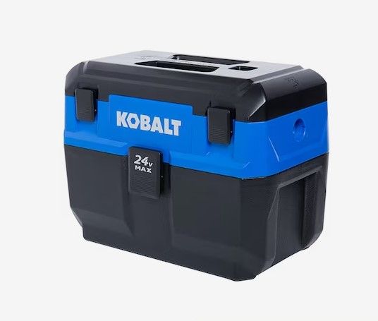 Photo 1 of (READ FULL POST) Kobalt 24-volt Max 3-Gallons Cordless Wet/Dry Shop Vacuum with Accessories Included (Bare Tool)
