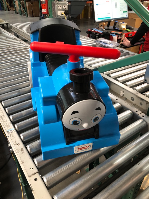 Photo 2 of ***USED - LIKELY MISSING PARTS - UNABLE TO VERIFY FUNCTIONALITY***
Power Wheels Thomas & Friends battery-powered ride-on train with track 