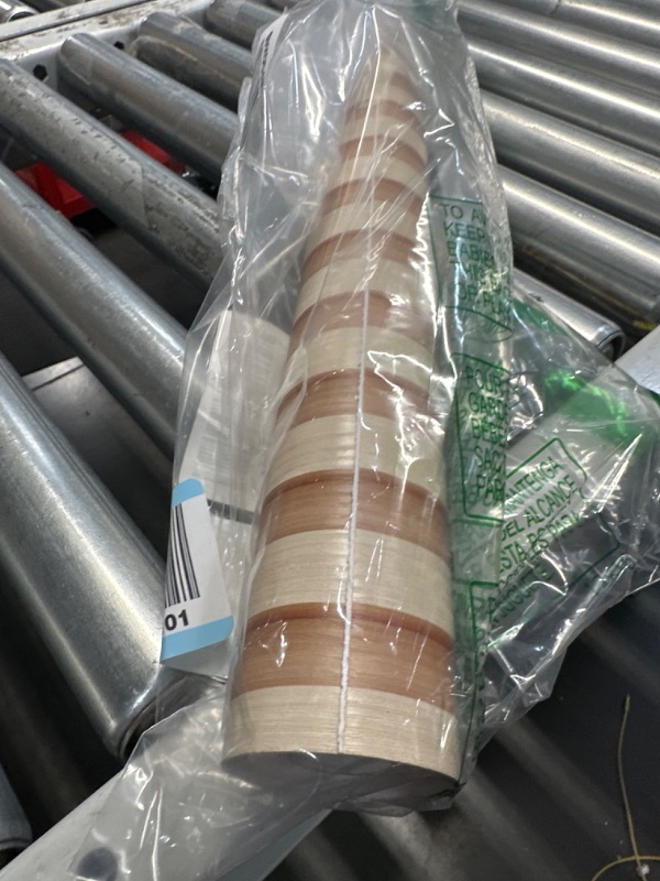 Photo 1 of Oxdigi Slat Peel and Stick Wallpaper - Self-Adhesive Contact Paper 23.6" X 196" Light Wood