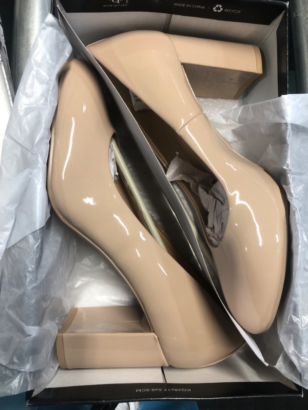 Photo 2 of Chinese Laundry Women's Lofty Pump 9.5 Nude Patent