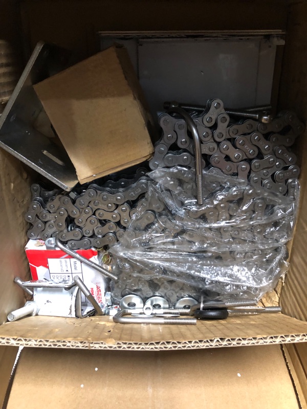 Photo 1 of Automatic Sliding Gate Opener with 2 Remote Controls, Heavy Duty Chain Driven Sliding Gate Motor Opener kit 