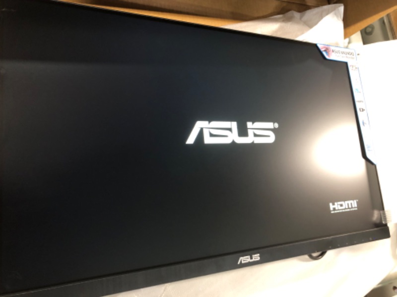 Photo 3 of ASUS VA24DQ 23.8” Monitor, 1080P Full HD, 75Hz, IPS, Adaptive-Sync/FreeSync, Eye Care, Black & VP229Q 21.5” Monitor,