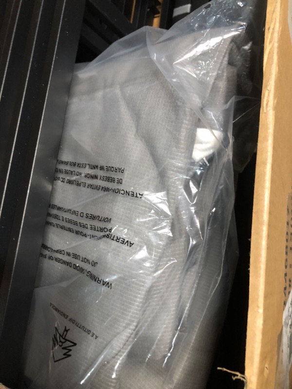 Photo 1 of **SIZE UNKNOWN** Stock photo for reference
Box Spring and Cover Set, 5 Inch Low Profile Heavy Duty Metal Structure, Easy Clean Bed Skirt, Non-Slip, Noise Free, Easy 