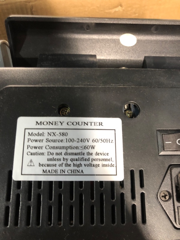 Photo 3 of Cassida 5520 UV/MG - USA Money Counter with ValuCount, UV/MG/IR Counterfeit Detection, Add and Batch Modes - Large LCD Display & Fast Counting Speed 1,300 Notes/Minute UV/MG Counterfeit Detection Detection