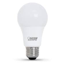Photo 1 of 40-Watt Equivalent A19 Dimmable CEC Title 20 ENERGY STAR 90+ CRI E26 Medium LED Light Bulb, Soft White 2700K (48-Pack)
