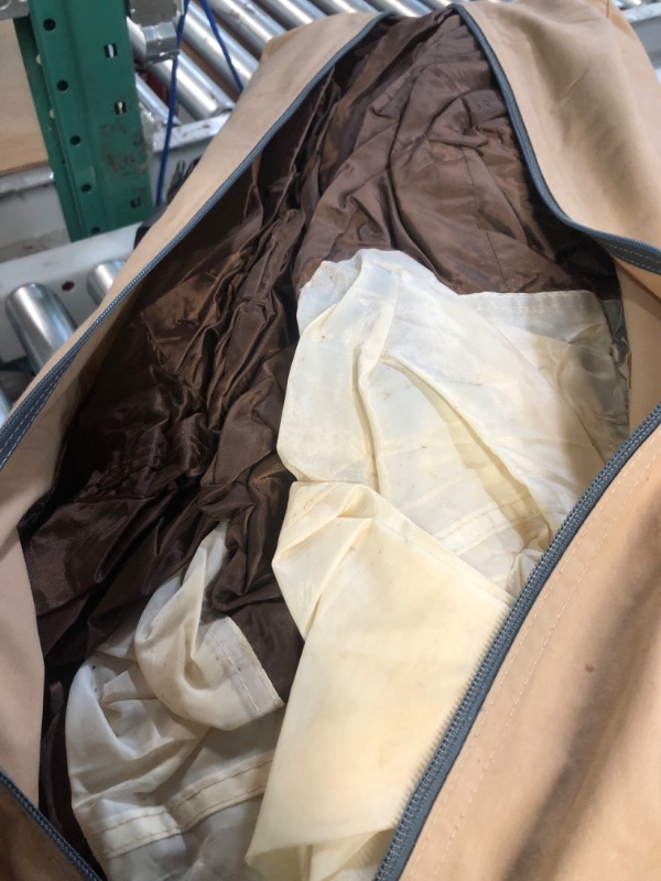 Photo 2 of ***DAMAGED - HAS A HOLE IN THE SIDE - LIKELY MISSING PARTS***
KingCamp Canvas Cabin Tent with Large Windows, Waterproof & Breathable 4 Season Tents, Easy Setup Glamping Tent 