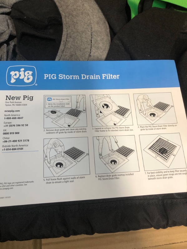 Photo 3 of  PIG® Adjustable Frame Storm Drain Filter