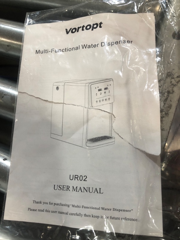 Photo 1 of (READ FULL POST) Vortopt Countertop Reverse Osmosis System - 4 Stage Counter RO Water Filter,Purified Tap Water,7:1 Pure to Drain