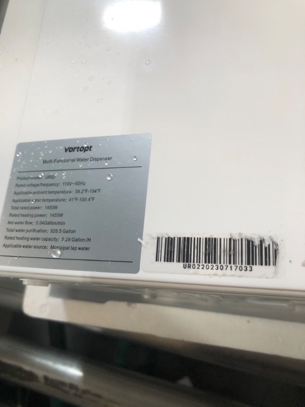 Photo 5 of (READ FULL POST) Vortopt Countertop Reverse Osmosis System - 4 Stage Counter RO Water Filter,Purified Tap Water,7:1 Pure to Drain