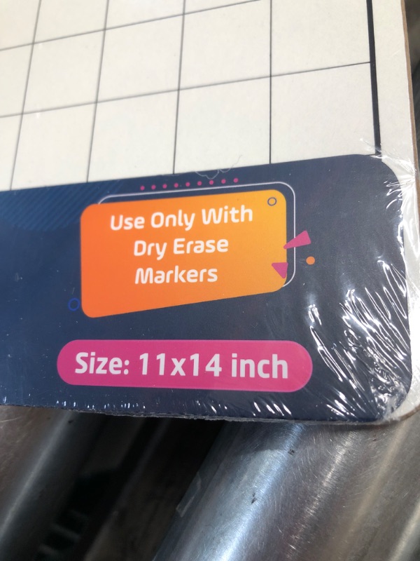 Photo 3 of **NON-REFUNDABLE** 2 PACK
SCRIBBLEDO 11”x14” Large Graph Dry Erase Grid Board Double-Sided White Board .75” Cells Drawing Math Grid Lines