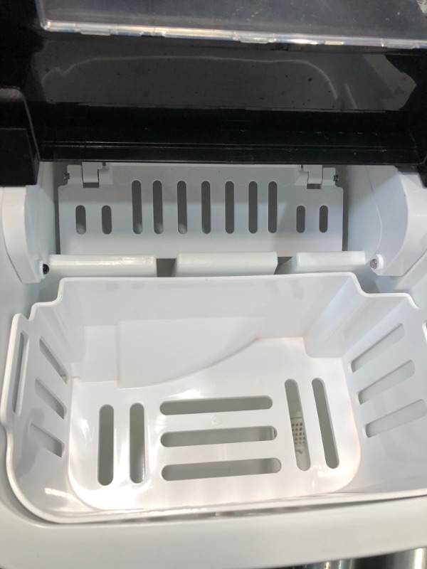 Photo 3 of (broken ice tray) Ice Makers Countertop WANAI Portable Ice Machine 9 Ice Cubesin 7-8 Mins, 26lbs/24H, Self-Cleaning Electric Ice Making 