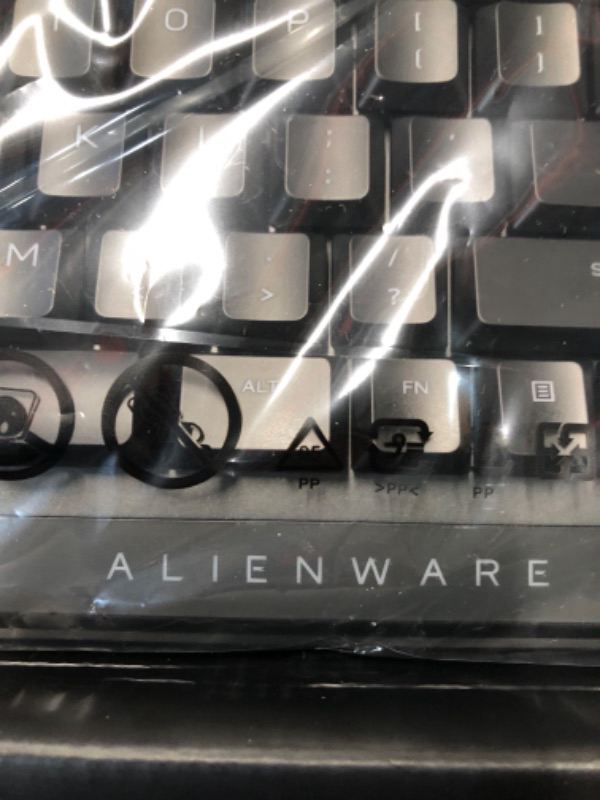 Photo 3 of Alienware Low-Profile RGB Gaming Keyboard AW510K: Alienfx Per Key RGB LED - Media CONTROLS & USB Passthrough - 