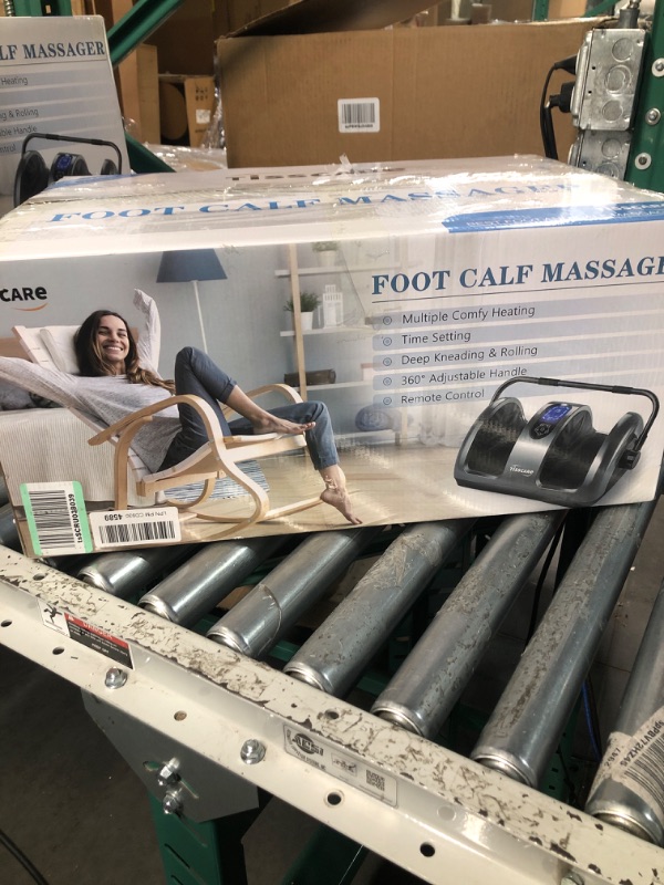 Photo 2 of TISSACRE Shiatsu Foot Massager with Heat-Foot Massager Machine for Neuropathy, Plantar Fasciitis and Pain Relief-Massage Foot, Leg, Calf, Ankle with Deep Kneading Heat Therapy