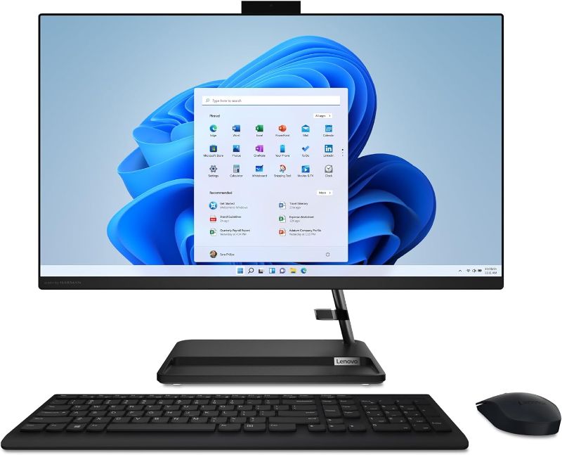 Photo 1 of Lenovo IdeaCentre AIO 3i - (2023) - All in One Desktop - PC Computer - Mouse & Keyboard Included - 27" FHD Display - Windows 11