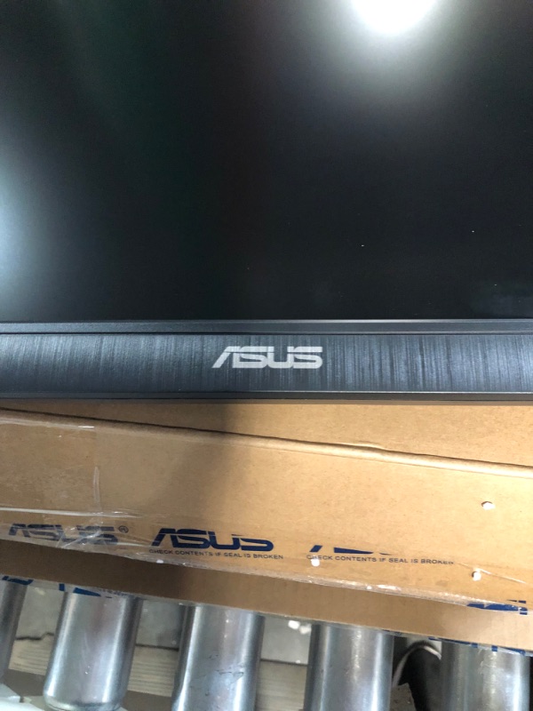 Photo 3 of ASUS 23.8” 1080P Monitor (VA247HE) - Full HD, 75Hz, Adaptive-Sync/FreeSync™, Low Blue Light, Flicker Free, Eye Care, VESA Mountable, Frameless, HDMI, DVI, VGA, Tilt Adjustable, 12.8"x21.3"x1.9",