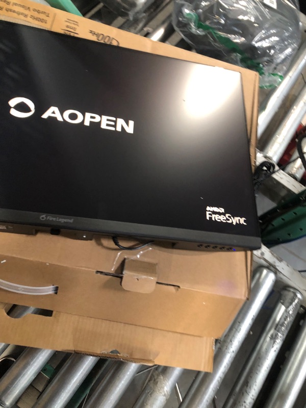 Photo 4 of AOPEN 27SA2 Hbi 27" Full HD (1920 x 1080) Zero-Frame Gaming Office Monitor | AMD FreeSync Technology | Ultra-Thin Stylish Design | 100Hz | 1ms-TVR | Low Blue Light | Tilt | HDMI & VGA Ports,Black