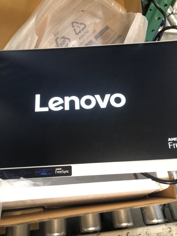 Photo 5 of Lenovo D22e-20 - Everyday Monitor - 21.5" FHD Display - 75Hz - AMD Free Sync - Low Blue Light Certified - HDMI - VGA - Tilt Stand